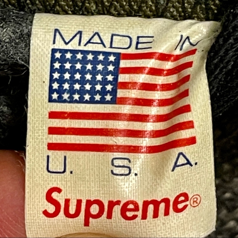 EUC SUPREME arc snapback in olive green & maroon! - Picture 8 of 10